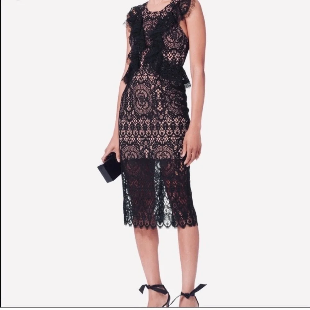 alexis black lace dress Alexis Dress main image 0